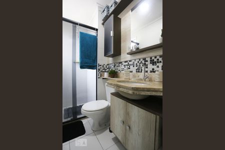 Apartamento à venda com 60m², 2 quartos e 1 vaga Apartamento à venda com 60m², 2 quartos e 1 vagaBanheiro da Suíte