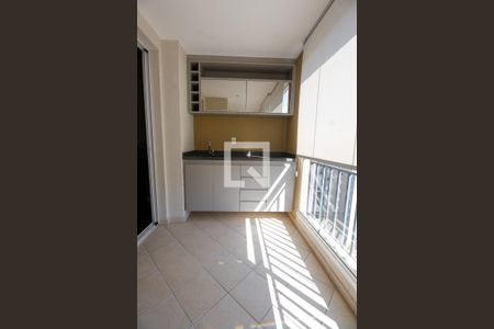 Varanda da Sala de apartamento à venda com 2 quartos, 69m² em Vila Andrade, São Paulo