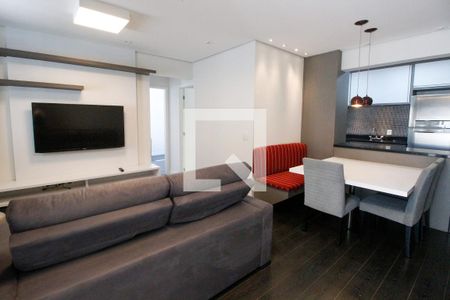 Sala de apartamento à venda com 2 quartos, 69m² em Vila Andrade, São Paulo