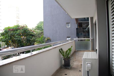 Varanda da Sala de apartamento à venda com 3 quartos, 207m² em Perdizes, São Paulo