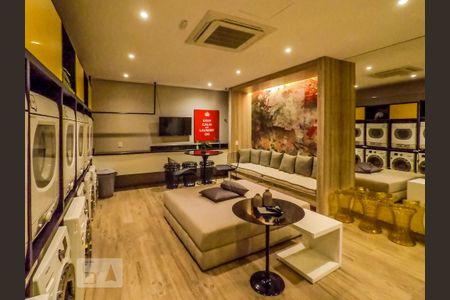 Studio para alugar com 24m², 1 quarto e sem vaga Studio para alugar com 24m², 1 quarto e sem vagaLavanderia
