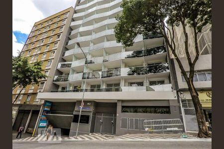 Fachada de kitnet/studio para alugar com 1 quarto, 24m² em Sé, São Paulo