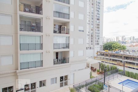 Vista da Varanda de apartamento à venda com 1 quarto, 36m² em Brás, São Paulo