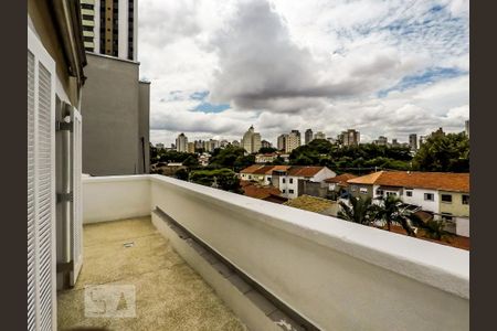 Studio para alugar com 45m², 1 quarto e sem vaga Studio para alugar com 45m², 1 quarto e sem vagaSacada do quarto
