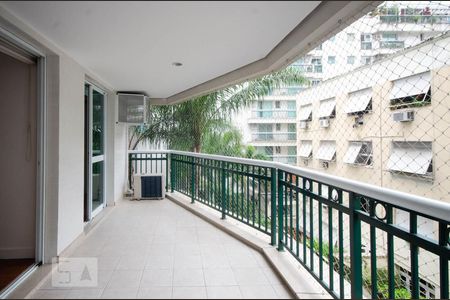 Varanda de apartamento para alugar com 3 quartos, 128m² em Leblon, Rio de Janeiro