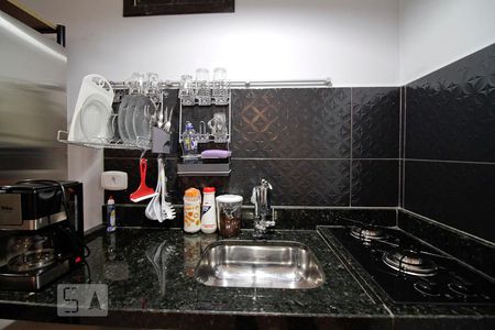 Studio à venda com 37m², 1 quarto e sem vagaCozinha