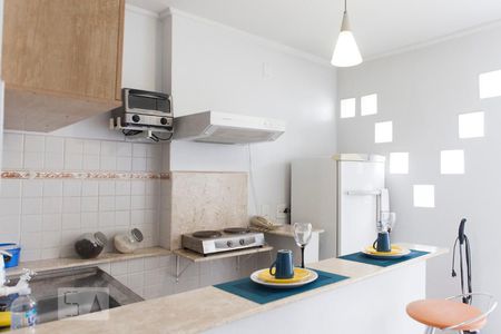 Cozinha/Sala de kitnet/studio para alugar com 1 quarto, 25m² em Setor Central, Goiânia