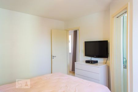 Suíte de apartamento à venda com 2 quartos, 59m² em Vila Valparaíso, Santo André