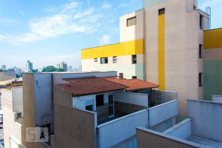 Vista da Sala de apartamento à venda com 2 quartos, 59m² em Vila Valparaíso, Santo André