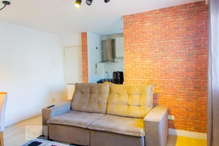 Sala de apartamento à venda com 2 quartos, 59m² em Vila Valparaíso, Santo André