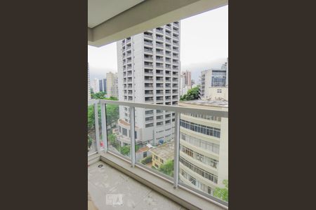 Varanda  de apartamento para alugar com 1 quarto, 50m² em Jardim Europa, São Paulo