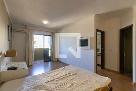 Sala e quarto de apartamento para alugar com 1 quarto, 60m² em Centro, Campinas