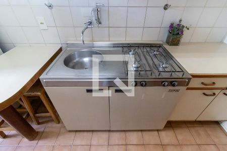 Cozinha de apartamento para alugar com 1 quarto, 60m² em Centro, Campinas