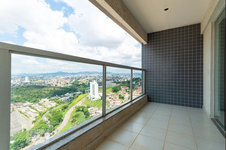Varanda da Sala de apartamento para alugar com 3 quartos, 83m² em Ouro Preto, Belo Horizonte