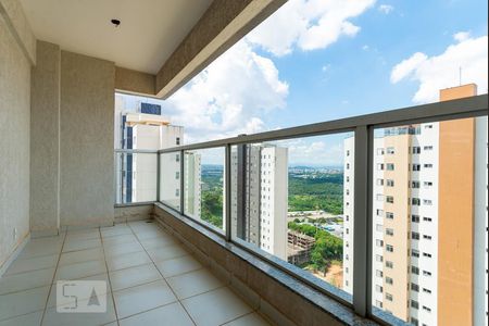 Varanda da Sala de apartamento para alugar com 3 quartos, 83m² em Ouro Preto, Belo Horizonte