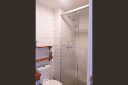 Banheiro de apartamento para alugar com 1 quarto, 42m² em Jardim Olavo Bilac, São Bernardo do Campo