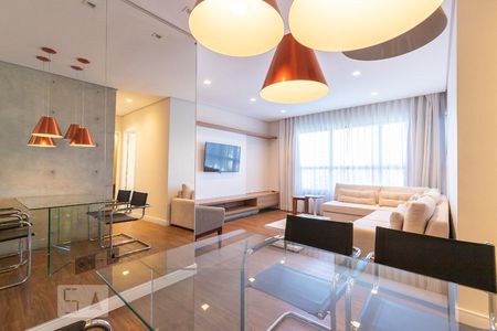 Sala de apartamento para alugar com 2 quartos, 70m² em Cambuí, Campinas