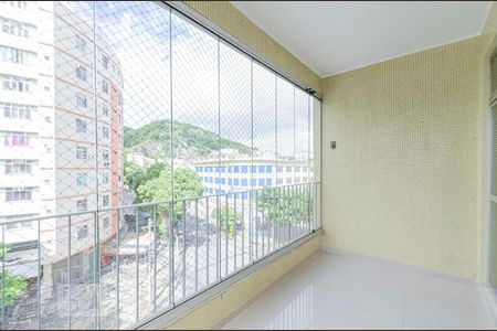 Varanda da Sala de apartamento à venda com 2 quartos, 75m² em Maracanã, Rio de Janeiro
