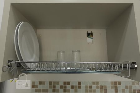 Cozinha de apartamento à venda com 1 quarto, 34m² em Bela Vista, São Paulo