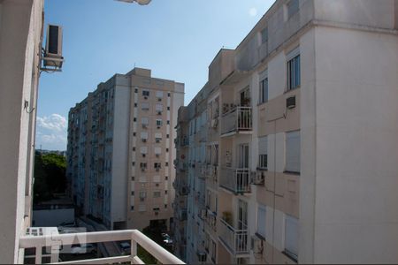 Vista da Varanda de apartamento à venda com 3 quartos, 73m² em Cristal, Porto Alegre