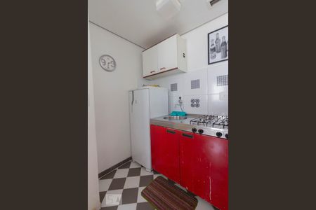Cozinha de apartamento à venda com 1 quarto, 45m² em Pinheiros, São Paulo