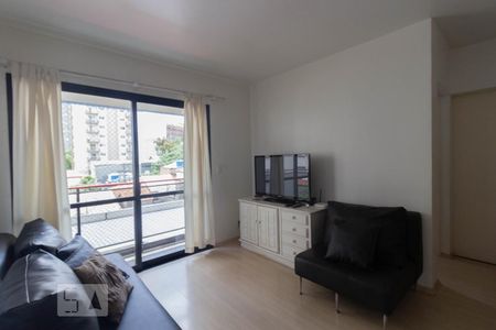 Sala de apartamento à venda com 1 quarto, 45m² em Pinheiros, São Paulo