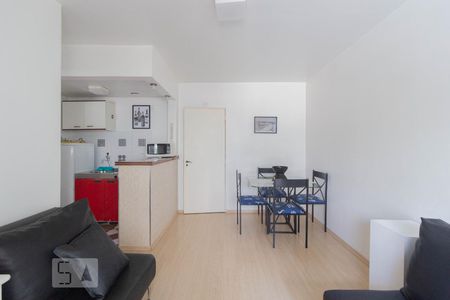 Sala de apartamento à venda com 1 quarto, 45m² em Pinheiros, São Paulo