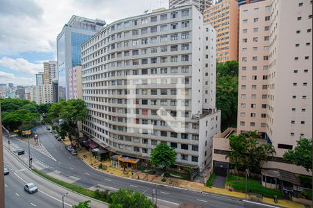 Vista da Sala de apartamento para alugar com 2 quartos, 60m² em Bela Vista, São Paulo