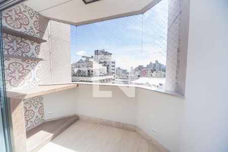 Varanda da Sala de apartamento para alugar com 3 quartos, 110m² em Buritis, Belo Horizonte