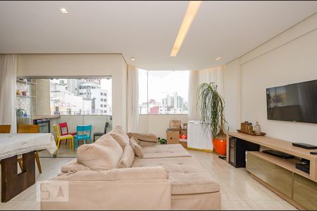 Sala de apartamento para alugar com 3 quartos, 110m² em Buritis, Belo Horizonte