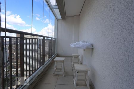 Varanda de apartamento para alugar com 1 quarto, 29m² em Centro Histórico de São Paulo, São Paulo