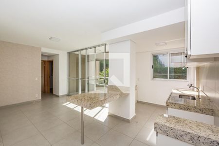 Sala de apartamento para alugar com 2 quartos, 67m² em Vila da Serra, Nova Lima