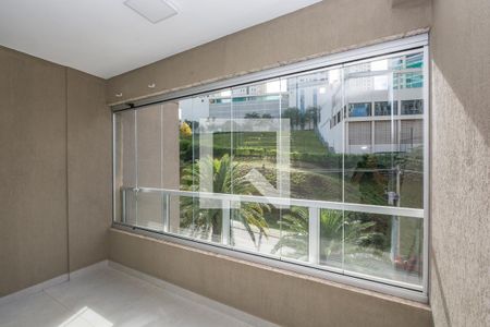 Varanda da Sala de apartamento para alugar com 2 quartos, 67m² em Vila da Serra, Nova Lima