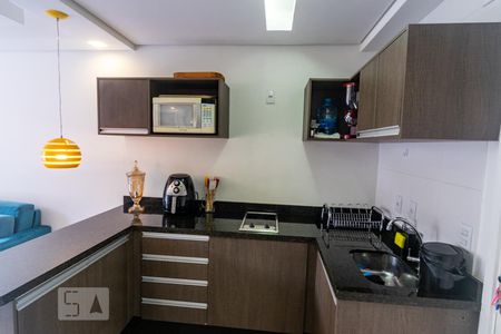 Cozinha de apartamento para alugar com 1 quarto, 33m² em Brás, São Paulo