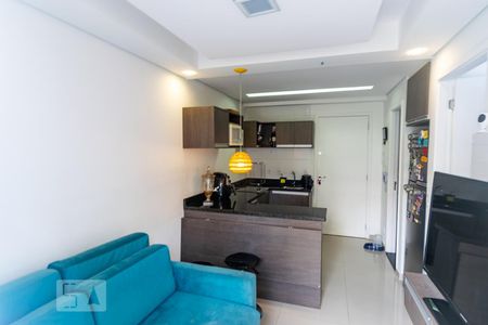 Sala de apartamento para alugar com 1 quarto, 33m² em Brás, São Paulo