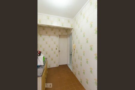 Cozinha e área de serviço de kitnet/studio à venda com 1 quarto, 38m² em Demarchi, São Bernardo do Campo