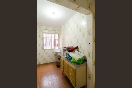 Cozinha e área de serviço de kitnet/studio à venda com 1 quarto, 38m² em Demarchi, São Bernardo do Campo