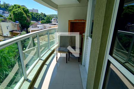 varanda de apartamento para alugar com 2 quartos, 60m² em Pechincha, Rio de Janeiro