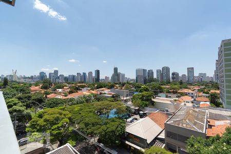 Studio para alugar com 47m², 1 quarto e 1 vagaVaranda  - Vista