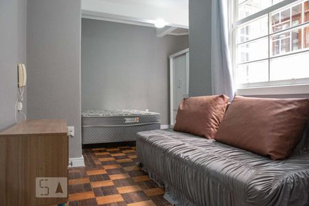 Sala de apartamento à venda com 1 quarto, 34m² em Jardim Floresta, Porto Alegre