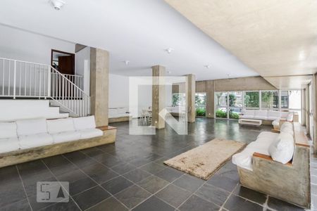Apartamento para alugar com 130m², 2 quartos e 1 vagaHall social