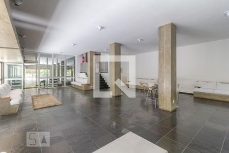 Apartamento para alugar com 130m², 2 quartos e 1 vagaHall social