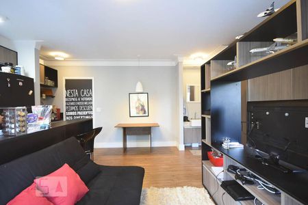 Sala de apartamento à venda com 1 quarto, 47m² em Vila Andrade, São Paulo