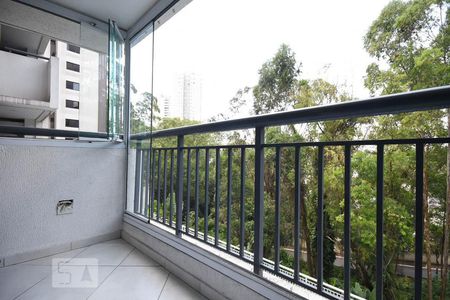 Varanda de apartamento à venda com 1 quarto, 47m² em Vila Andrade, São Paulo