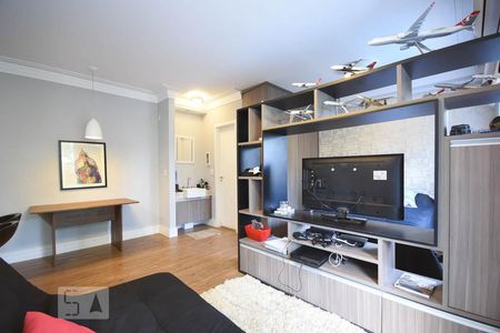 Sala de apartamento à venda com 1 quarto, 47m² em Vila Andrade, São Paulo