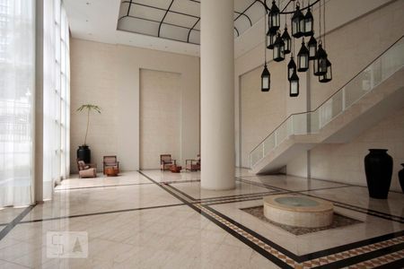 Apartamento para alugar com 105m², 1 quarto e 2 vagasHall Social