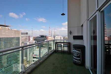 Varanda de apartamento para alugar com 1 quarto, 105m² em Cerqueira César, São Paulo
