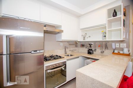 Detalhe Cozinha de apartamento para alugar com 1 quarto, 28m² em Flamengo, Rio de Janeiro