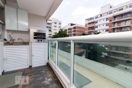 Varanda da Sala de apartamento à venda com 2 quartos, 63m² em Todos Os Santos, Rio de Janeiro