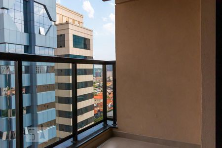 Varanda da Sala de apartamento para alugar com 1 quarto, 45m² em Pinheiros, São Paulo